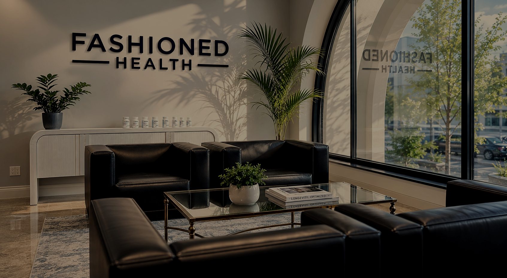 Fashioned Health lobby in Elmhurst, IL